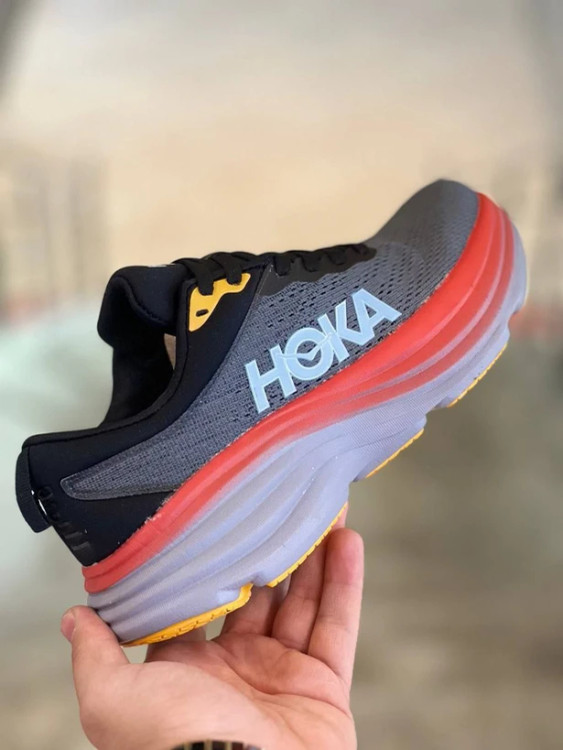 کتونی رانینگ هوکا باندی ۸ ویتنامی وارداتی/سایز 38 تا 40/Hoka Bondi 8/فروش عمده و تک