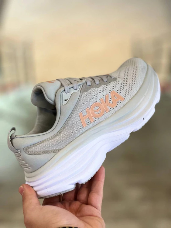 کتونی رانینگ هوکا باندی ۸ ویتنامی وارداتی/سایز 38 تا 40/Hoka Bondi 8/فروش عمده و تک