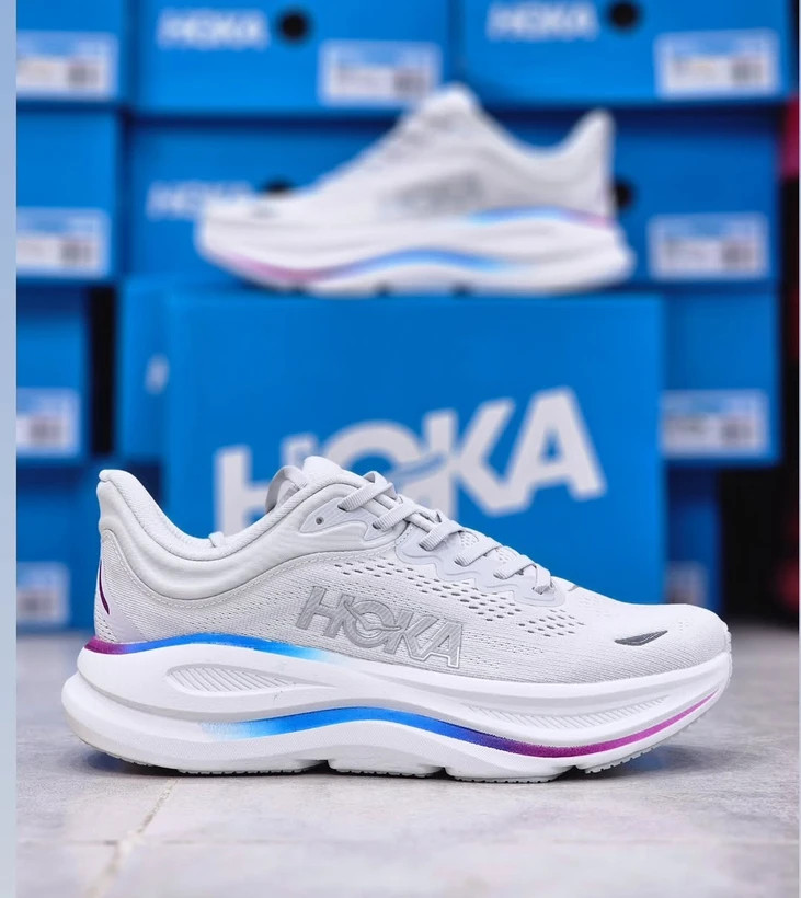 کتونی رانینگ هوکا باندی 9 ویتنامی وارداتی/سایز 40 تا 45/Hoka Bondi 9/فروش عمده و تک