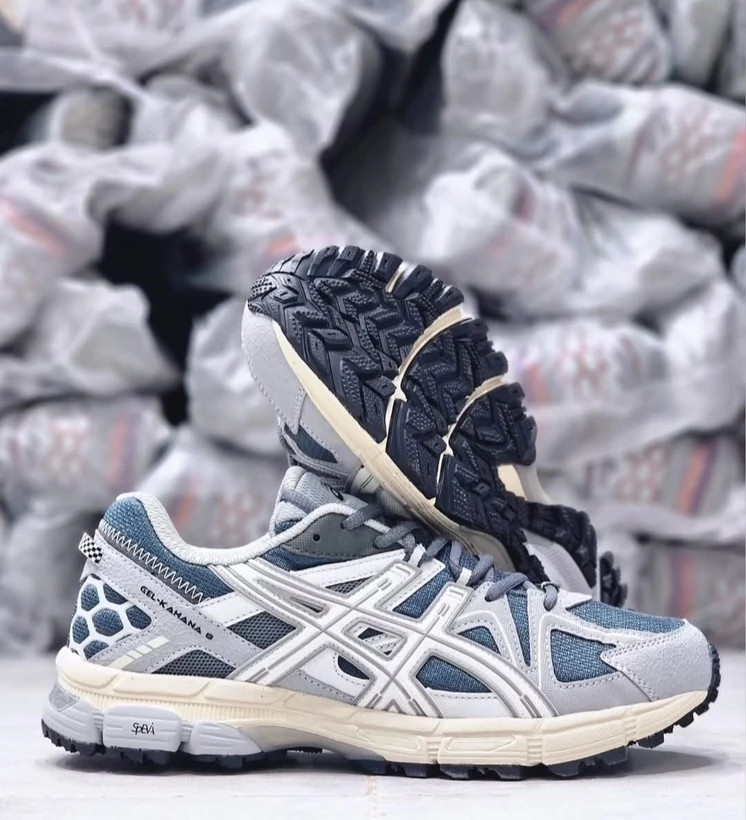 کتونی اسیکس کاهانا 8 ویتنامی وارداتی/سایز 38 الی 45/Asics Kahana 8/ فروش عمده و تک