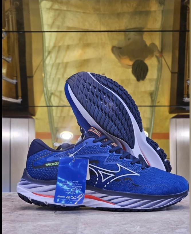 کتونی میزانو ویو رایدر 27/Mizuno Wave Rider 27/سایز 40 الی 45/ فروش عمده و تک