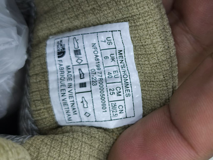 کتونی نورث فیس ضد آب /سایز 40 الی 45/The North Face VECTIV/فروش عمده و تک