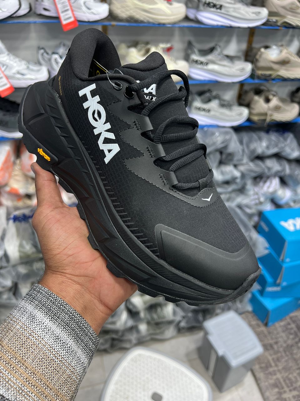 کتونی هوکا اسکای لاین گورتکس مسترکوالیتی/Hoka Skyline-Float X Gore-Tex/سایز 40 الی 45/فروش عمده و تک