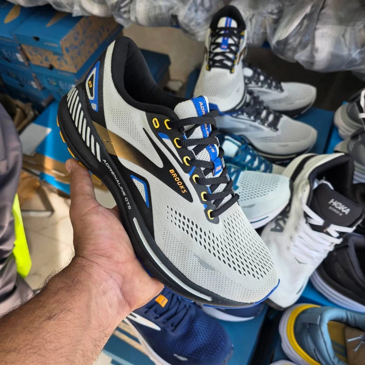 کتونی بروکس آدرنالین جی تی اس 23 مسترکوالیتی /Brooks Adrenaline GTS 23/سایز 40 تا 45/فروش عمده و تک