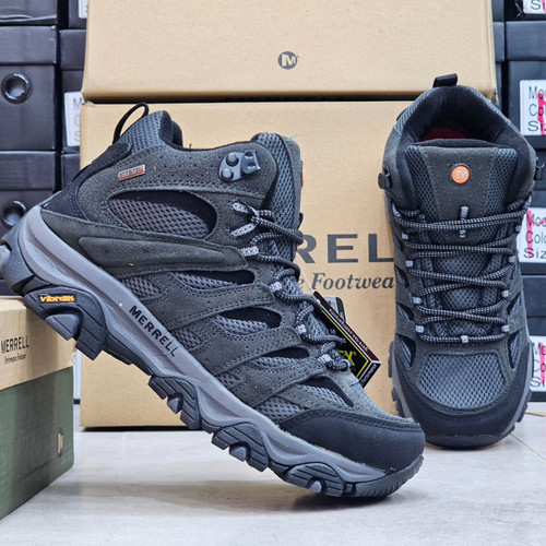 بوت مرل گورتکس /سایز ۴۰ الی ۴۵ / زیره ویبرام / Merrell Moab 3 Mid GTX