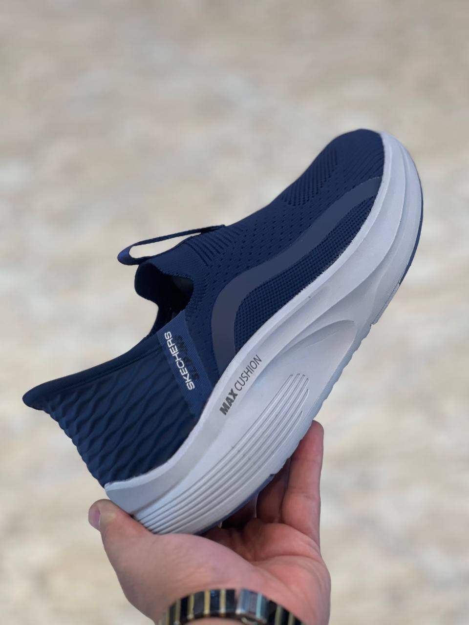 کتونی اسکیچرز بدون بند | سایز 40 الی 45 | Skechers Max Cushion کپی