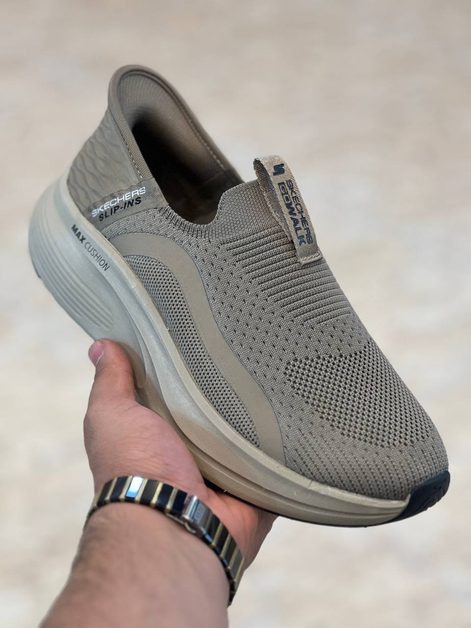 کتونی اسکیچرز بدون بند | سایز 40 الی 45 | Skechers Max Cushion