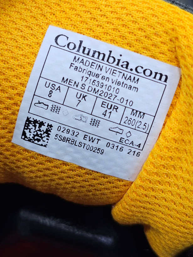 نیم بوت کلمبیا بند دیسکی مسترکوالیتی/ زیره ویبرام /سایز 40 الی 45/ Columbia Boot/ فروش عمده و تک