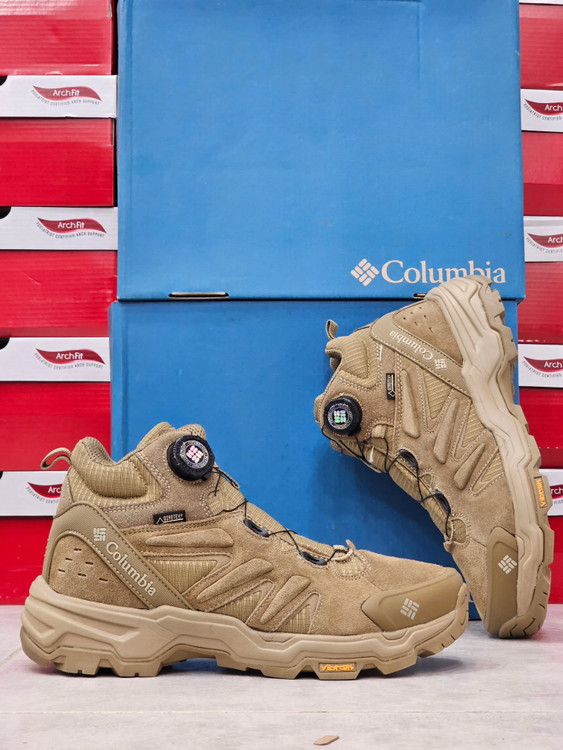 نیم بوت کلمبیا بند دیسکی مسترکوالیتی/ زیره ویبرام /سایز 40 الی 45/ Columbia Boot/ فروش عمده و تک