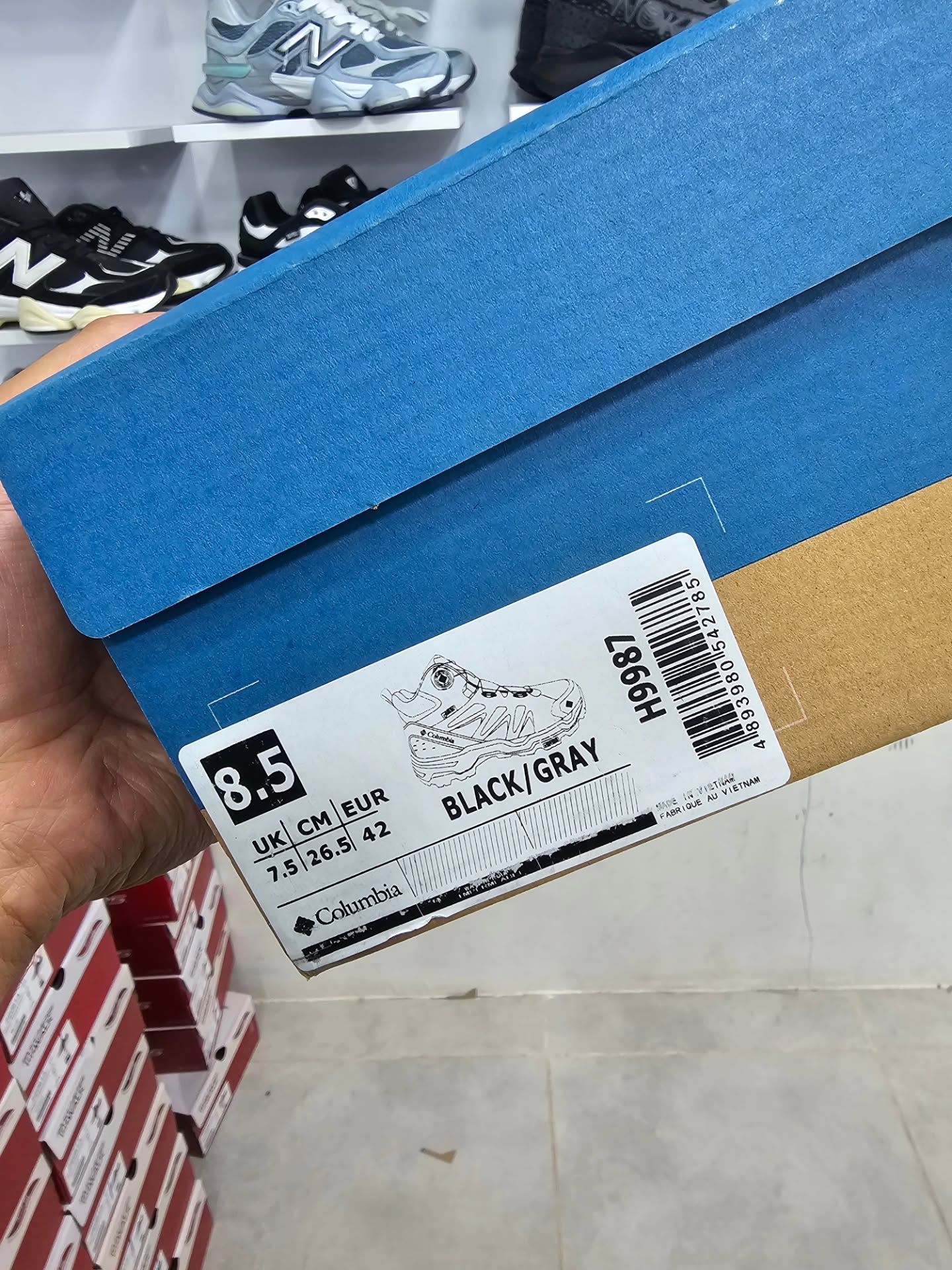 نیم بوت کلمبیا بند دیسکی مسترکوالیتی/ زیره ویبرام /سایز 40 الی 45/ Columbia Boot/ فروش عمده و تک