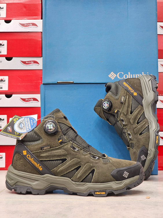 نیم بوت کلمبیا بند دیسکی مسترکوالیتی/ زیره ویبرام /سایز 40 الی 45/ Columbia Boot/ فروش عمده و تک