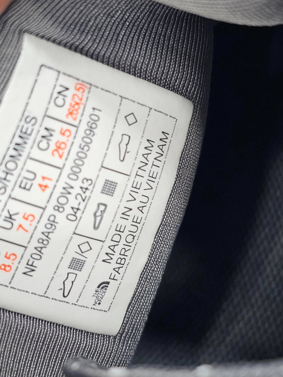 کتونی نورث فیس آلتامسا 500 مسترکوالیتی /سایز 40 الی 45/The North Face Altamesa 500/ فروش عمده و تک کپی