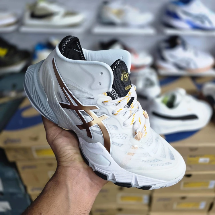 کتونی اسیکس متارایز ویتنامی وارداتی/ مناسب ورزش های سالنی والیبال، هندبال، بسکتبال و.../سایز 40 الی 44/Asics Metarise/ فروش عمده و تک