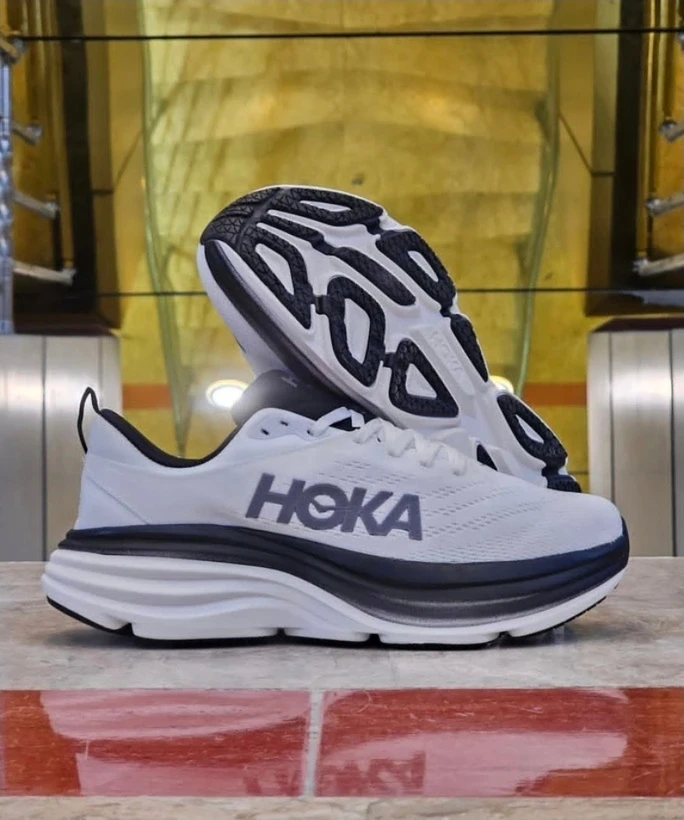 کتونی رانینگ هوکا باندی ۸ مسترکوالیتی /سایز 40 تا 45/ Hoka Bondi 8 / فروش عمده و تک