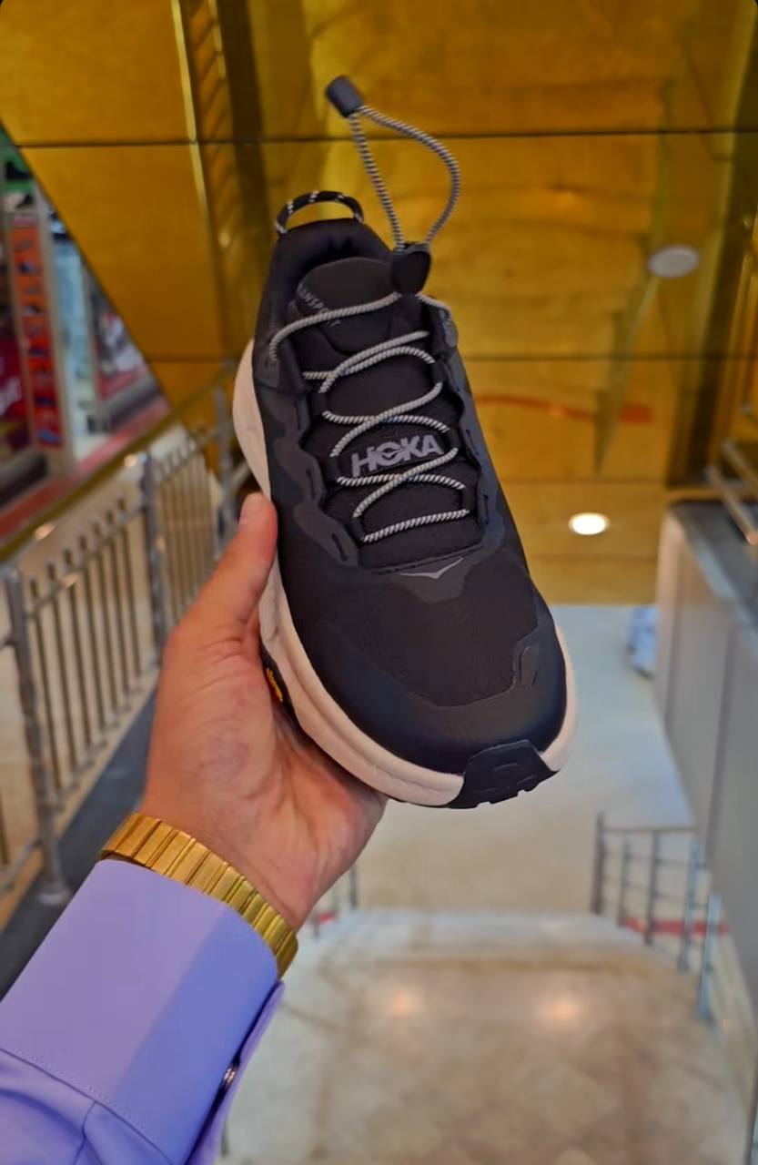 کتونی هوکا ترنسپورت مسترکوالیتی/ زیره ویبرام ضد آب/سایز 40 تا 45/Hoka transport vibram/فروش عمده و تک