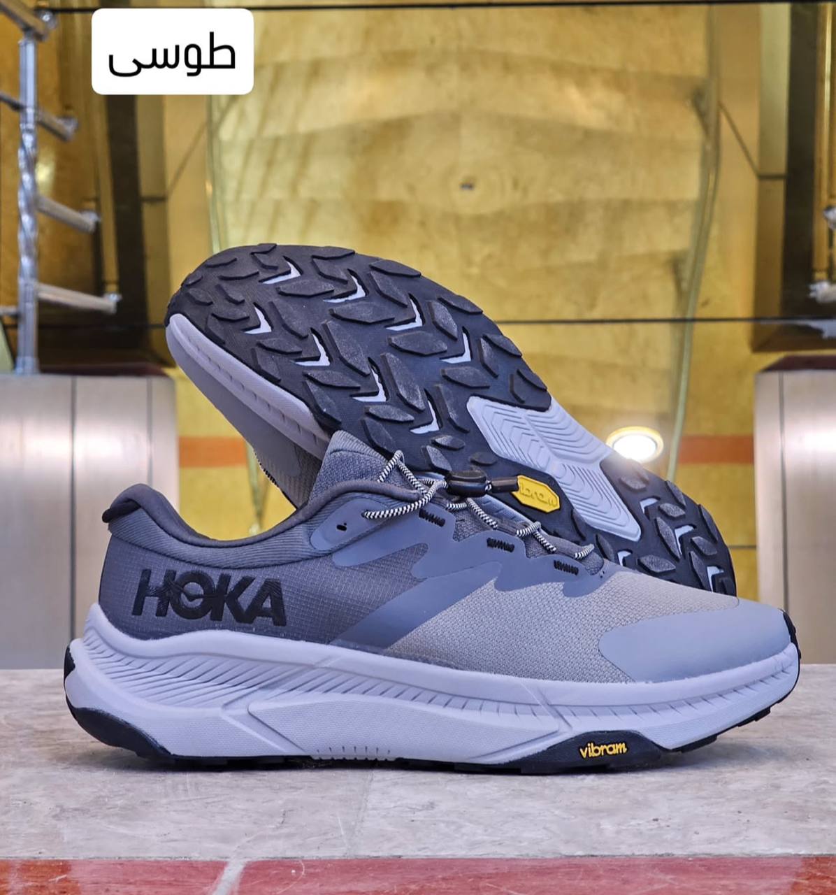 کتونی هوکا ترنسپورت مسترکوالیتی/ زیره ویبرام ضد آب/سایز 40 تا 45/Hoka transport vibram/فروش عمده و تک