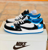 کتونی نایک ایر جردن 1 تراویس اسکات مسترکوالیتی /سایز 40 الی 45/Air jordan 1 High Travis Scot/فروش عمده و تک