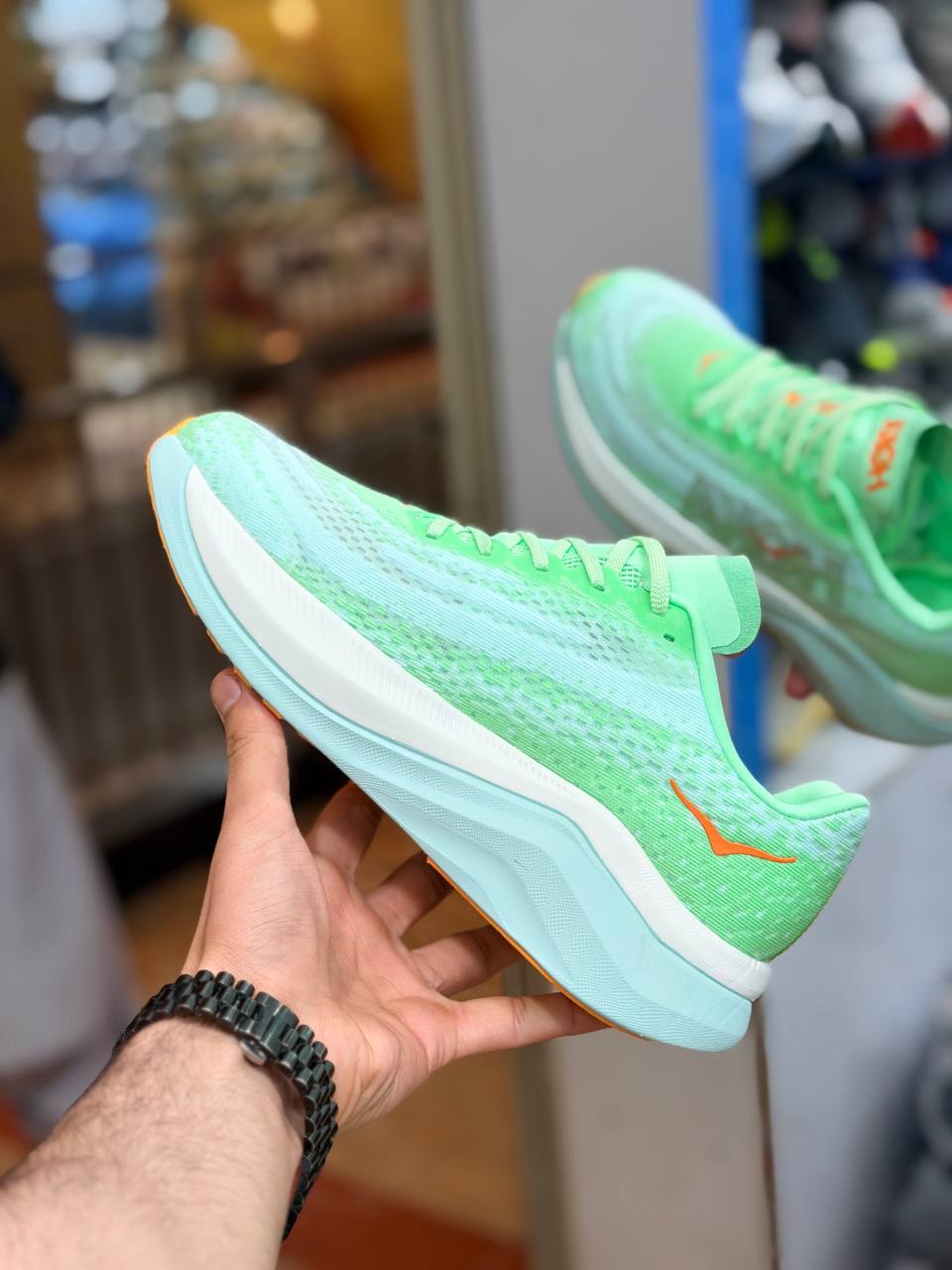 کتونی هوکا مچ ایکس مسترکوالیتی/سایز 41 تا 46/Hoka Mach X/فروش عمده و تک