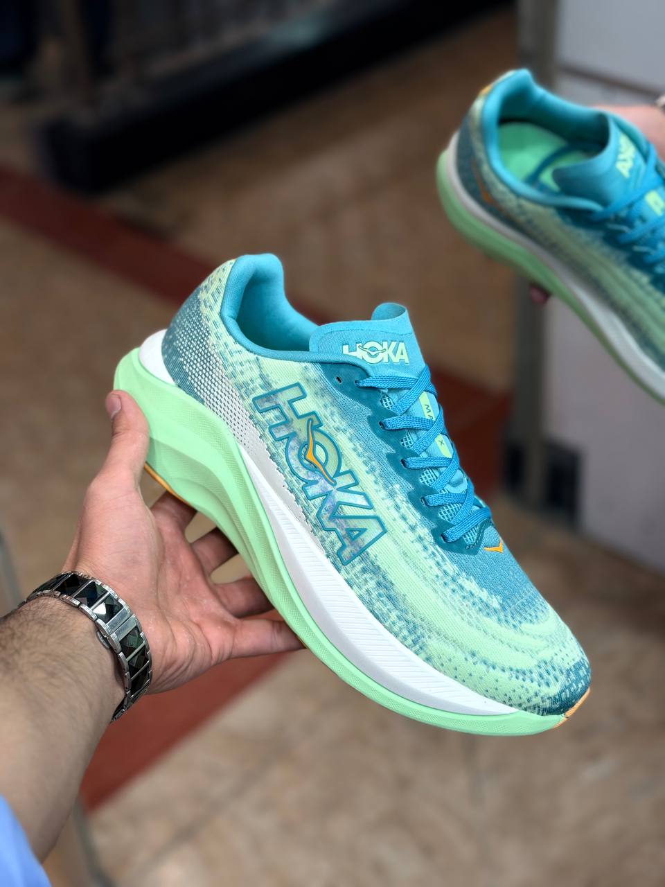 کتونی هوکا مچ ایکس مسترکوالیتی/سایز 41 تا 46/Hoka Mach X/فروش عمده و تک