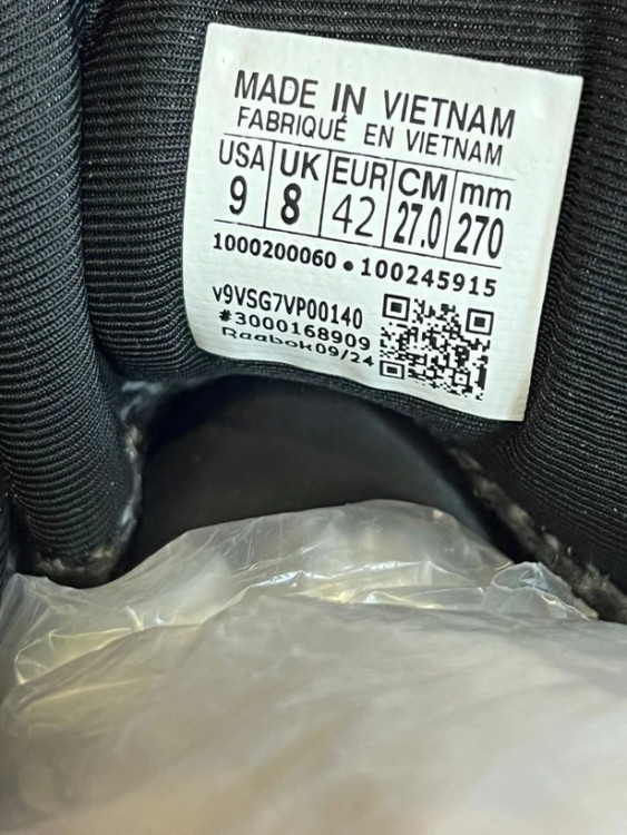 کتونی ریباک دولایه مسترکوالیتی /سایز 40 الی 45/Reebok Zig Kinetica/ فروش عمده و تک