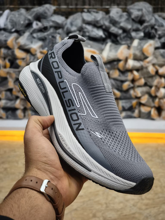 کتونی اسکیچرز بدون بند مسترکوالیتی /سایز 40 تا 45/Skechers Max Cushioning/فروش عمده و تک