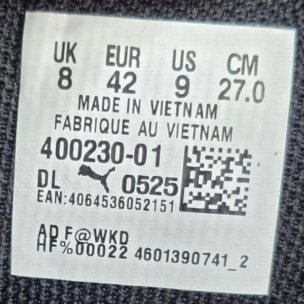 کتونی پوما ترینیتی 2 مسترکوالیتی /Puma Trinity 2/سایز 40 الی 45/فروش عمده و تک