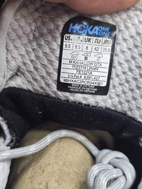 کتونی هوکا کاها مسترکوالیتی/ زیره ویبرام ضد آب/سایز 40 تا 45/Hoka Kaha/فروش عمده و تک