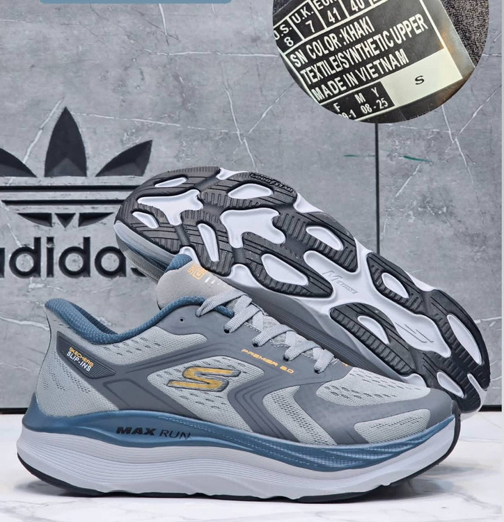 کتونی اسکیچرز مکس ران مسترکوالیتی /سایز 40 الی 45/Skechers Max Run/ فروش عمده و تک
