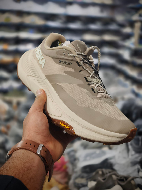 کتونی هوکا ترنسپورت مسترکوالیتی/ زیره ویبرام ضد آب کیفیت عالی/سایز 40 تا 45/Hoka Transport/فروش عمده و تک