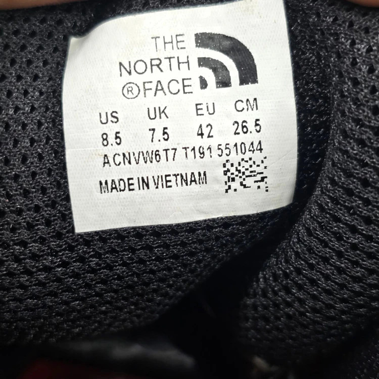 بوت نورث فیس مسترکوالیتی/زیره ویبرام و ضدآب/سایز 40 الی 45/The North Face Boot/ فروش عمده و تک