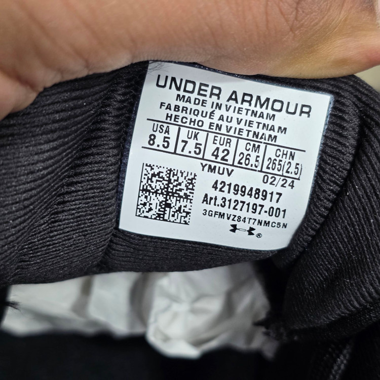 کتونی آندرآرمور اینفینیت الیت 2 مسترکوالیتی /Under Armour Infinit Elite 2/سایز 40 الی 45/فروش عمده و تک
