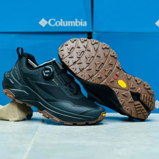 کتونی کلمبیا گورتکس با زیره ویبرام و بند دیسکی /سایز 40 الی 45/ Columbia Boa GTX/ فروش عمده و تک
