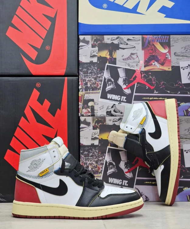 کتونی نایک ایر جردن ساق دار مسترکوالیتی ویتنامی /سایز 40 الی 45/Nike Air jordan/فروش عمده و تک