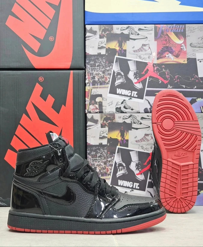 کتونی نایک ایر جردن ساق دار مسترکوالیتی ویتنامی /سایز 40 الی 45/Nike Air jordan/فروش عمده و تک