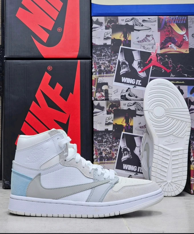 کتونی نایک ایر جردن ساق دار مسترکوالیتی ویتنامی /سایز 40 الی 45/Nike Air jordan/فروش عمده و تک