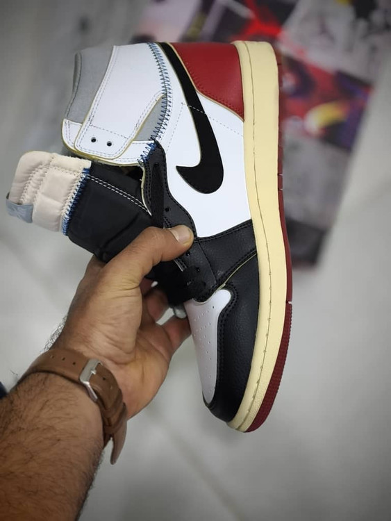 کتونی نایک ایر جردن ساق دار مسترکوالیتی ویتنامی /سایز 40 الی 45/Nike Air jordan/فروش عمده و تک