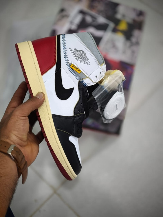 کتونی نایک ایر جردن ساق دار مسترکوالیتی ویتنامی /سایز 40 الی 45/Nike Air jordan/فروش عمده و تک