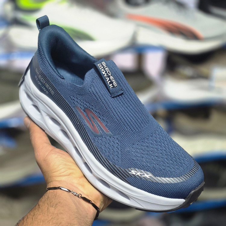 کتونی اسکیچرز بدون بند مسترکوالیتی /سایز 40 تا 45/Skechers Max Cushioning/فروش عمده و تک