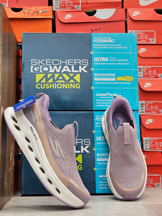 کتونی اسکیچرز بدون بند مسترکوالیتی /سایز 37 تا 40/Skechers Max Cushioning/فروش عمده و تک