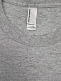 تیشرت مردانه اورجینال آمریکان اپارل (American Apparel) یقه گرد طرح قایق رنگ طوسی ملانژ کد ۴ - استوک | سایز 3XL/4XL (عرض ۶۶ - قد ۸۰)