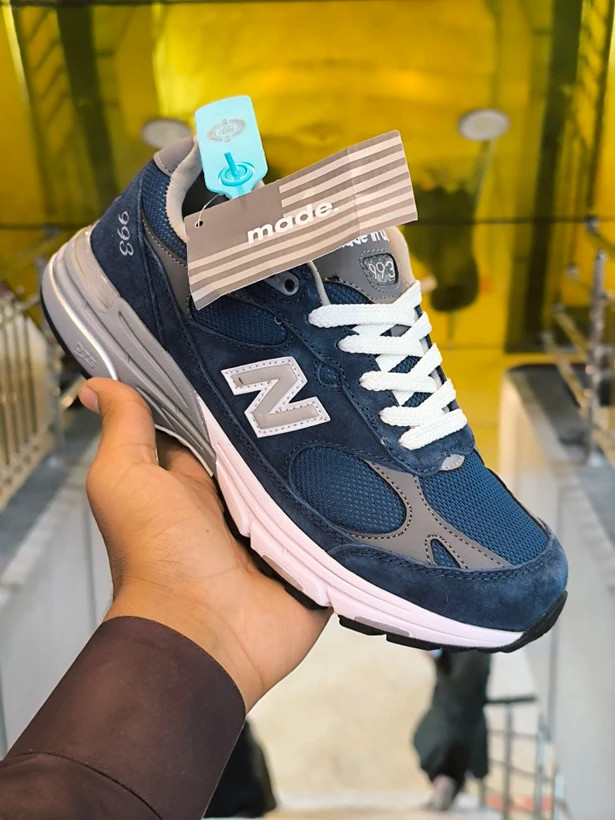 کتونی نیوبالانس ۹۹۳ لیبل امریکا/New Balance 993 Made In USA/ سایز 40 الی 45/ فروش عمده و تک