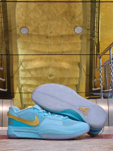 کتونی بسکتبالی نایک جا وان وارداتی آبی / سایز ۴۰ الی 45/ Nike Ja 1 / فروش عمده و تک