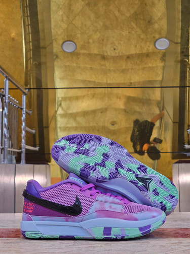 کتونی بسکتبالی نایک جا وان وارداتی بنفش / سایز ۴۰ / Nike Ja 1 / فروش عمده و تک