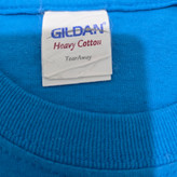 تیشرت مردانه اورجینال گیلدان (GILDAN) یقه گرد طرح Hobo Convention رنگ آبی کاربنی - استوک | سایز 2XL/3XL (عرض ۶۳ - قد ۷۹)