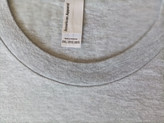 تیشرت مردانه اورجینال American Apparel مدل یقه گرد طوسی - پنبه کتان استوک اروپا (عرض ۶۶ - قد ۸۰)