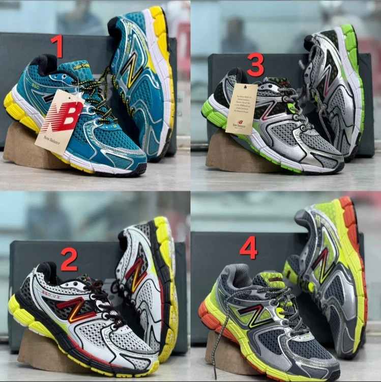 کتونی رانینگ نیوبالانس 860 امریکایی/Newbalance 860v3/سایز 40 تا 45/فروش عمده و تک