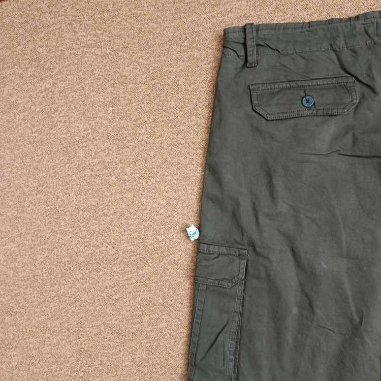 شلوار کتان شش جیب مردانه PULL&BEAR مدل راسته آزاد/ قد 105 / | سایز 42 تا 52 /