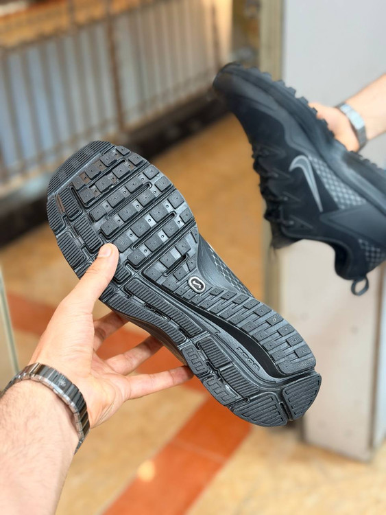کتونی مسترکوالیتی نایک ایر گورتکس / سایز 40 الی 45 / Nike Air Zoom Gortex / مشکی سفید