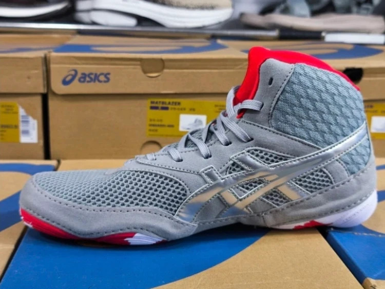 کتونی کشتی آسیکس مدل مت بلیزر مسترکوالیتی / ASICS Matblazer Wrestling Shoes