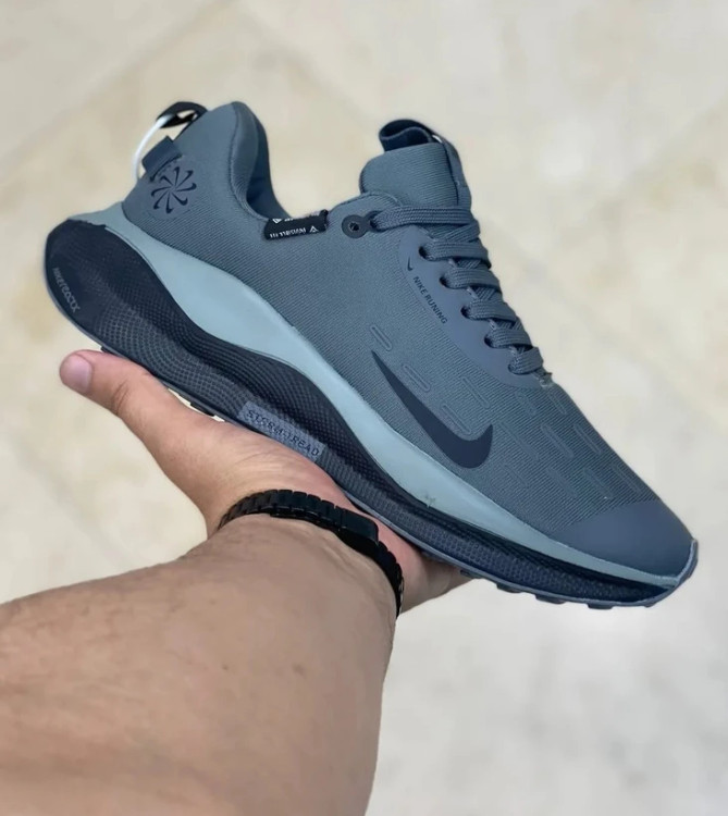 کتونی مسترکوالیتی نایک اینفینیتی گورتکس /سایز 40 الی 45/ Nike React Infinity Run 4 / طوسی